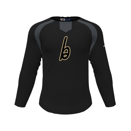 [CUS-DFW-PULL-FLC-CNK-LSL-BLK-YS-LOGO3] Pullover (Youth S, Black, Logo 3)