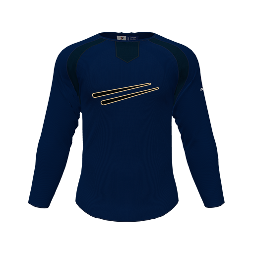 [CUS-DFW-PULL-FLC-CNK-LSL-NVY-YS-LOGO2] Pullover (Youth S, Navy, Logo 2)