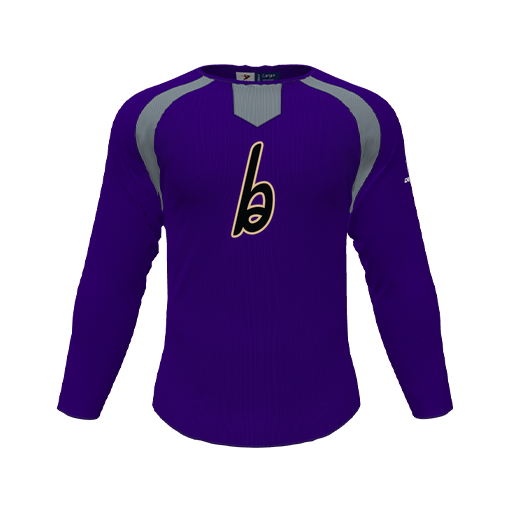 [CUS-DFW-PULL-FLC-CNK-LSL-PUR-YS-LOGO3] Pullover (Youth S, Purple, Logo 3)