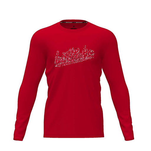 [FTLCDFRD-YXS-LOGO1] Dri Fit Performance T-Shirt (Youth XS, Red, Logo 1, Long Sleeve)