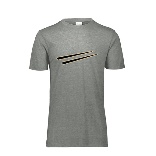 [FTSCUBGY-YS-LOGO2] Decker Youth Tri-Blend T-Shirt - Short Sleeve (Youth S, Gray, Logo 2)