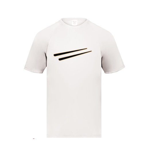 [2791.005.S-LOGO2] Youth Smooth Sport T-Shirt (Youth S, White, Logo 2)