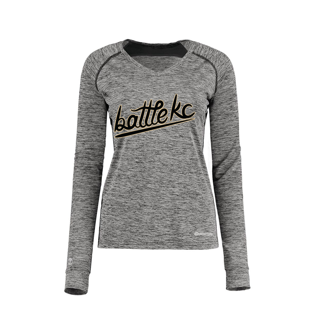 Ladies Electric Long Sleeve Shirt