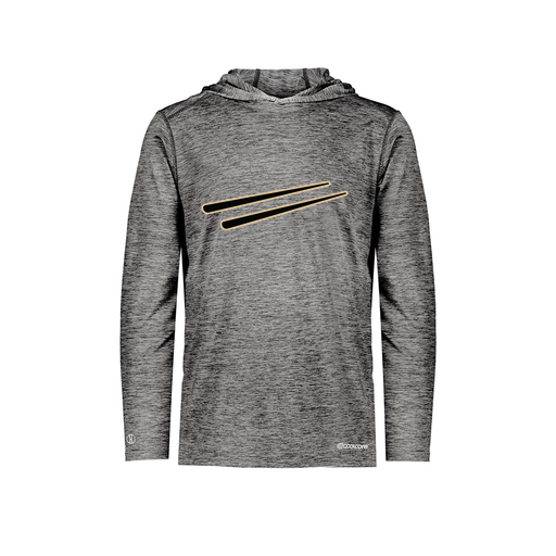 [FOLHCGBK-AS-LOGO2] Decker Men's Charge Hoodie (Adult S, Black, Logo 2)