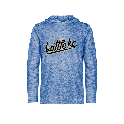 [FOLHCGRY-AS-LOGO1] Decker Men's Charge Hoodie (Adult S, Royal, Logo 1)