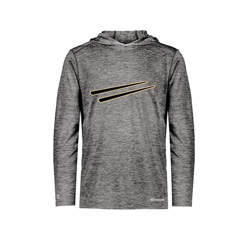 [FOLHCGBK-YS-LOGO2] Decker Youth Charge Hoodie (Youth S, Black, Logo 2)