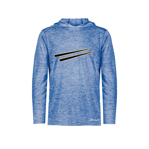 [FOLHCGRY-YS-LOGO2] Youth Charge Hoodie (Youth S, Royal, Logo 2)