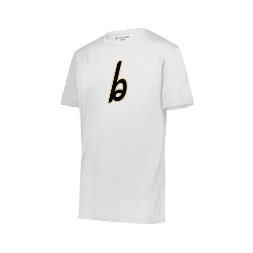 [222818.005.S-LOGO3] Men's Movement Dri Fit Shirt (Adult S, White, Logo 3)