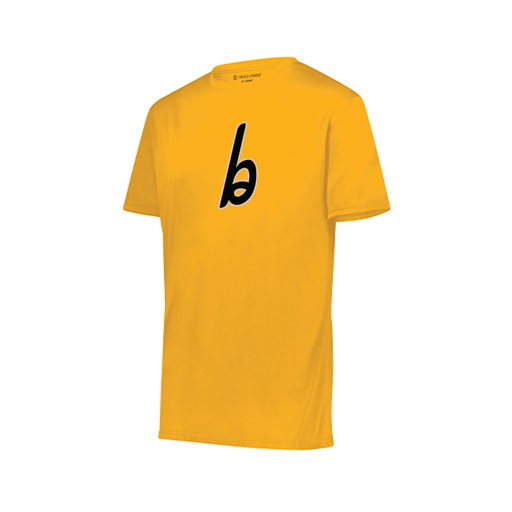 [222818.025.S-LOGO3] Men's Movement Dri Fit Shirt (Adult S, Athletic Gold, Logo 3)