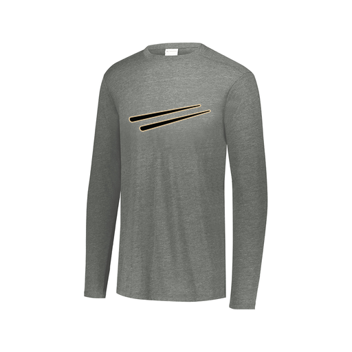 [FTLCUBGY-AXS-LOGO2] Men's LS Ultra-blend T-Shirt (Adult XS, Gray, Logo 2)