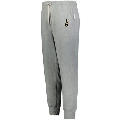 [222599.013.XS-LOGO3] Men's Ventura Soft Knit Joggers (Adult XS, Silver, Logo 3)