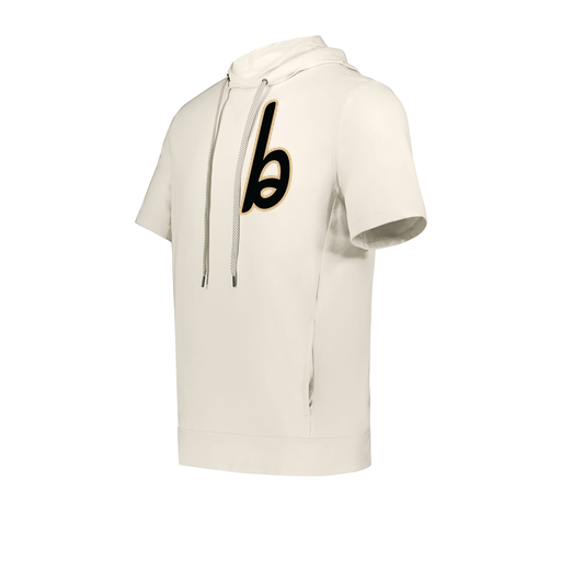 [222605-WHT-YS-LOGO3] YOUTH VENTURA SOFT KNIT SHORT SLEEVE HOODIE (Youth S, White, Logo 3)