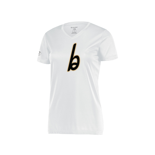 [222820.005.S-LOGO3] Ladies Movement Dri Fit Shirt (Female Adult S, White, Logo 3)